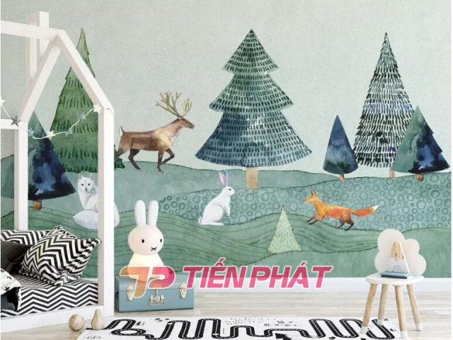 Tranh Dán Tường Phòng Trẻ Em 200 Tranh Dán Tường Phòng Trẻ Em 200