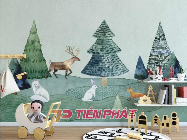 Tranh Dán Tường Phòng Trẻ Em 200 Tranh Dán Tường Phòng Trẻ Em 200