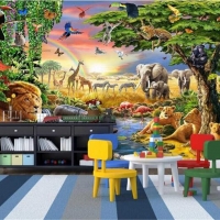 Tranh Dán Tường Phòng Trẻ Em 21