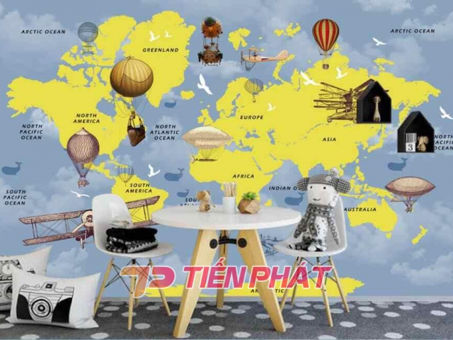 Tranh Dán Tường Phòng Trẻ Em 218 Tranh Dán Tường Phòng Trẻ Em 218