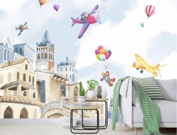 Tranh Dán Tường Phòng Trẻ Em 257 Tranh Dán Tường Phòng Trẻ Em 257