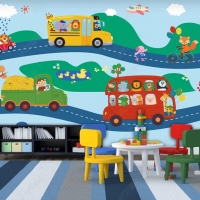 Tranh Dán Tường Phòng Trẻ Em 258 Tranh Dán Tường Phòng Trẻ Em 258