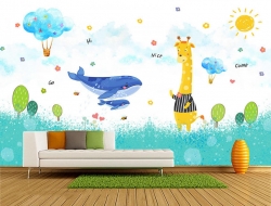 Tranh Dán Tường Phòng Trẻ Em 259 Tranh Dán Tường Phòng Trẻ Em 259