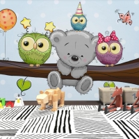 Tranh Dán Tường Phòng Trẻ Em 281 Tranh Dán Tường Phòng Trẻ Em 281