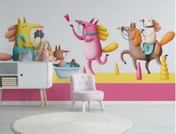 Tranh Dán Tường Phòng Trẻ Em 38 Tranh Dán Tường Phòng Trẻ Em 38