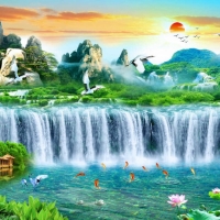  Tranh Dán Tường Siêu Ngang SN05