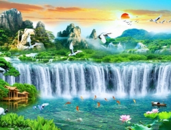  Tranh Dán Tường Siêu Ngang SN05