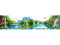  Tranh Dán Tường Siêu Ngang SN07