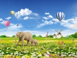  Tranh Dán Tường Siêu Ngang SN29