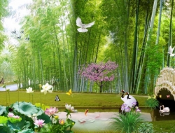  Tranh Dán Tường Siêu Ngang SN34