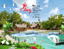 Tranh Dán Tường 3D Sơn Thủy Tiến Phát Sttp15