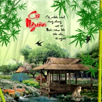 Tranh Dán Tường 3D Sơn Thủy Tiến Phát Sttp23