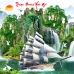 Tranh Dán Tường 3D Sơn Thủy Tiến Phát Sttp25