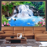 Tranh Dán Tường 3D Sơn Thủy Tiến Phát Sttp50 Tranh Dán Tường 3D Sơn Thủy Tiến Phát Sttp50