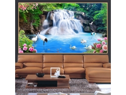 Tranh Dán Tường 3D Sơn Thủy Tiến Phát Sttp50