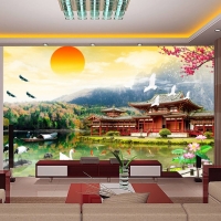 Tranh Dán Tường 3D Quang Cảnh Núi Rừng Đẹp Tiến Phát Nrtp02 Tranh Dán Tường 3D Quang Cảnh Núi Rừng Đẹp Tiến Phát Nrtp02