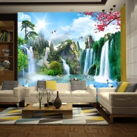 Tranh Dán Tường 3D Quang Cảnh Núi Rừng Đẹp Tiến Phát Nrtp07 Tranh Dán Tường 3D Quang Cảnh Núi Rừng Đẹp Tiến Phát Nrtp07