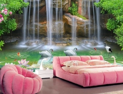 Tranh Dán Tường Sơn Thủy ST03