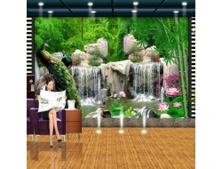Tranh Dán Tường Sơn Thủy ST08