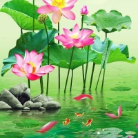 Tranh Dán Tường Sơn Thủy ST13 Tranh Dán Tường Sơn Thủy ST13