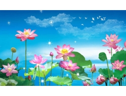 Tranh Dán Tường Sơn Thủy ST14