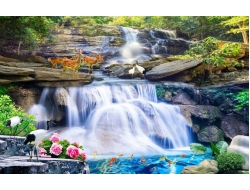 Tranh Dán Tường Sơn Thủy ST26