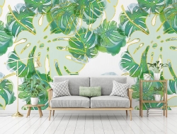 Tranh Dán Tường Lá Cây Đặc Sắc Lc03