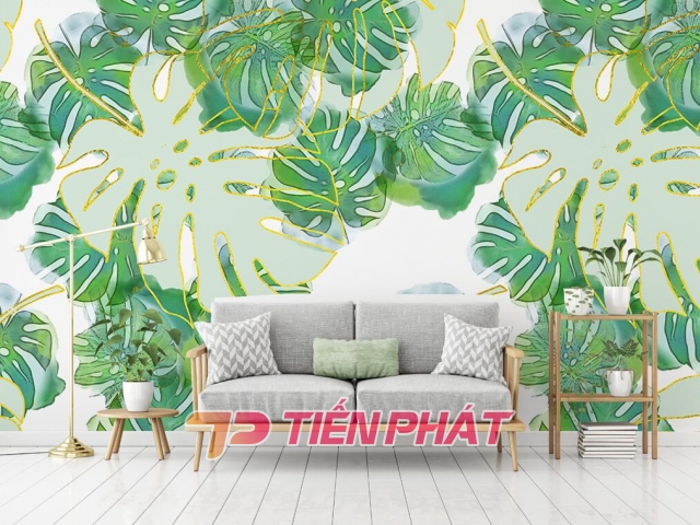 Tranh Dán Tường Lá Cây Đặc Sắc Lc03
