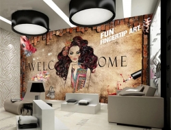 Tranh Dán Tường Spa SP15