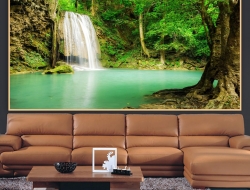 Tranh Dán Tường 3D Thác Nước Tiến Phát Decor Tntp76