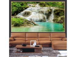 Tranh Dán Tường 3D Thác Nước Tiến Phát Decor Tntp77