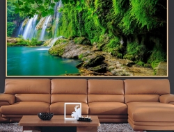 Tranh Dán Tường 3D Thác Nước Tiến Phát Decor Tntp78
