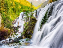 Tranh Dán Tường 3D Thác Nước Tiến Phát Decor Tntp93