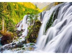 Tranh Dán Tường 3D Thác Nước Tiến Phát Decor Tntp93