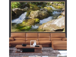 Tranh Dán Tường 3D Thác Nước Tiến Phát Decor Tntp90