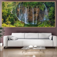 Tranh Dán Tường 3D Thác Nước Tiến Phát Decor Tntp92 Tranh Dán Tường 3D Thác Nước Tiến Phát Decor Tntp92