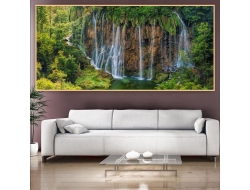 Tranh Dán Tường 3D Thác Nước Tiến Phát Decor Tntp92