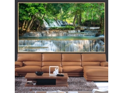 Tranh Dán Tường 3D Thác Nước Tiến Phát Decor Tntp83