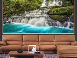 Tranh Dán Tường 3D Thác Nước Tiến Phát Decor Tntp84