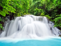 Tranh Dán Tường 3D Thác Nước Tiến Phát Decor Tntp88