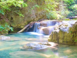 Tranh Dán Tường 3D Thác Nước Tiến Phát Decor Tntp71