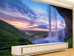 Tranh Dán Tường Thác Nước TN03