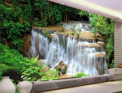 Tranh Dán Tường Thác Nước TN04