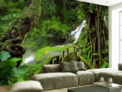 Tranh Dán Tường Thác Nước TN11