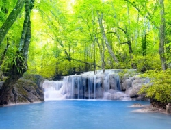 Tranh Dán Tường Thác Nước TN13