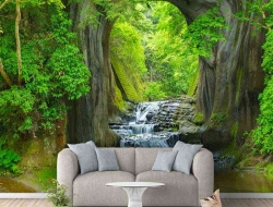 Tranh Dán Tường Thác Nước TN15