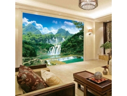 Tranh Dán Tường Thác Nước TN17 Tranh Dán Tường Thác Nước TN17