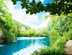 Tranh Dán Tường Thác Nước TN25 Tranh Dán Tường Thác Nước TN25