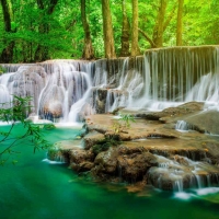 Tranh Dán Tường Thác Nước TN30