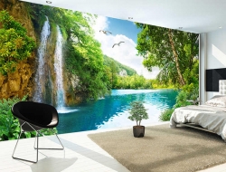 Tranh Dán Tường Thác Nước TN41 Tranh Dán Tường Thác Nước TN41